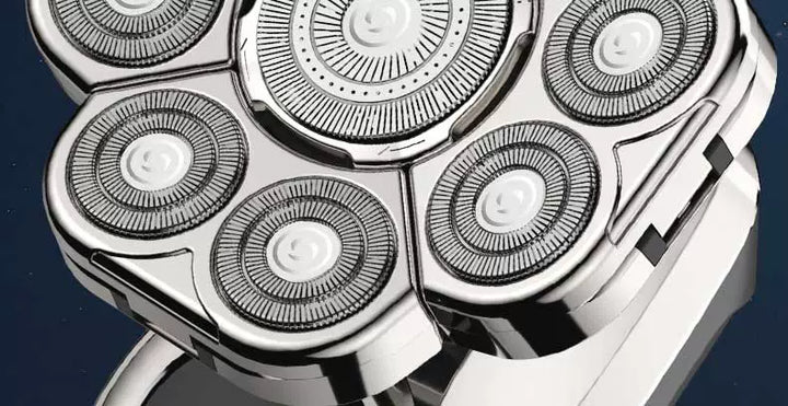 York Nine-Head Bald Shaver – Portable Smooth Head Groomer