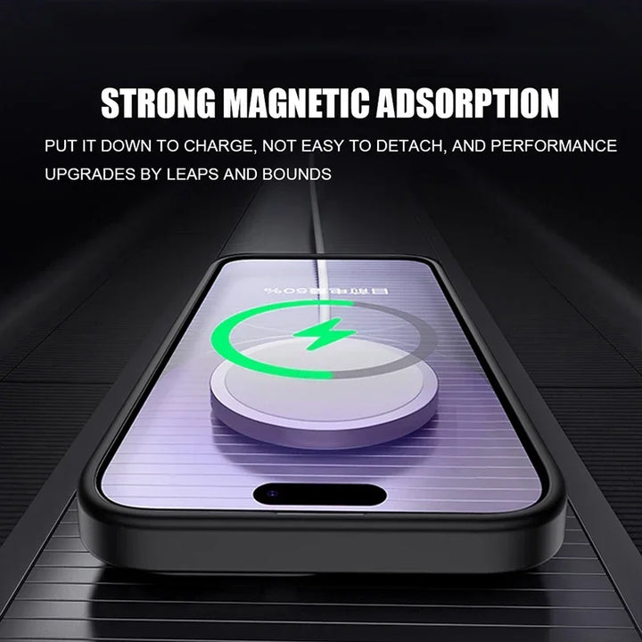 MagSafe Wireless Charging Case – iPhone 11–17 (Matte Finish)