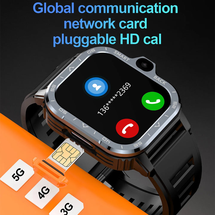 Valdus PGD Pro Smartwatch – HD Dual Camera, NFC, WiFi & Fast 4G Internet