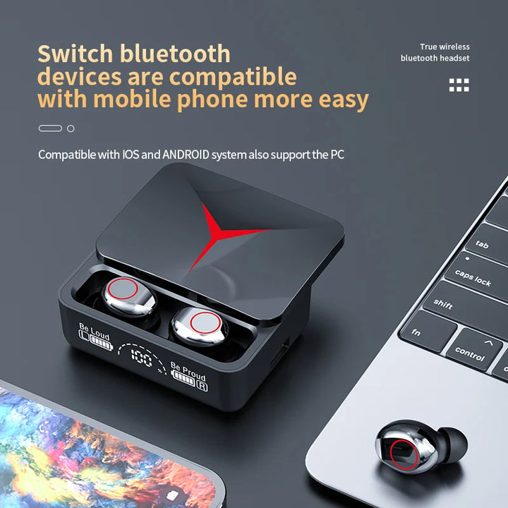 M90 Wireless Earbuds – Powerful Sound & Perfect Fit for Every Move