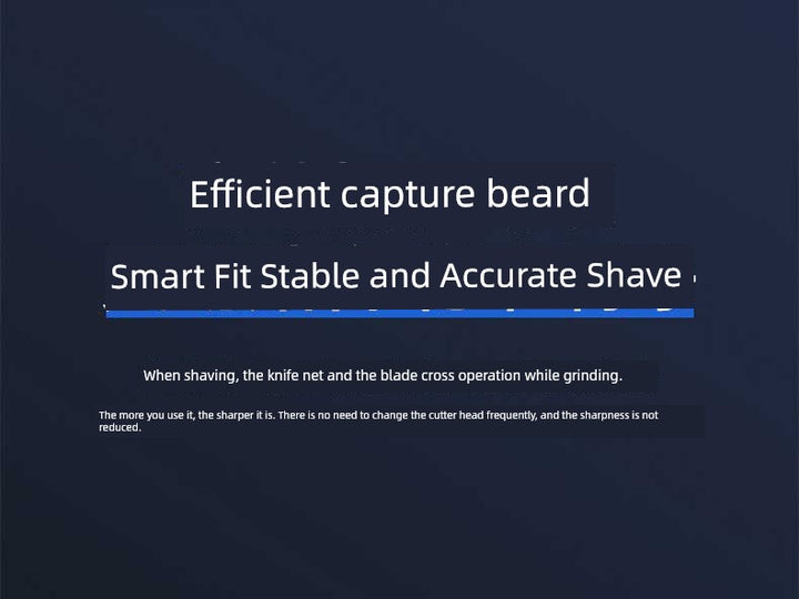 York Nine-Head Bald Shaver – Portable Smooth Head Groomer