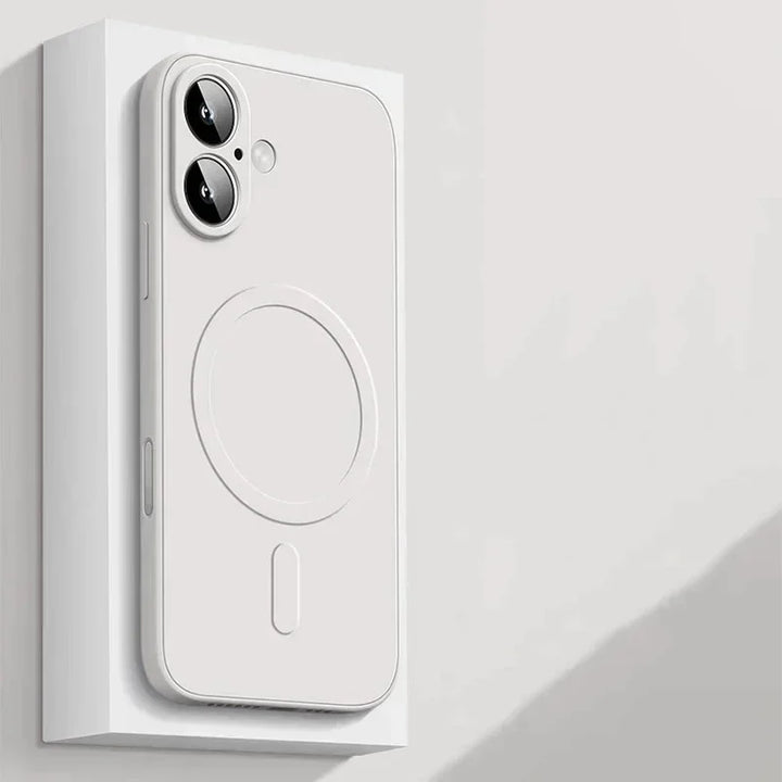 Liquid Silicone Shockproof Case – iPhone 11–17 Series (Luxury Finish)