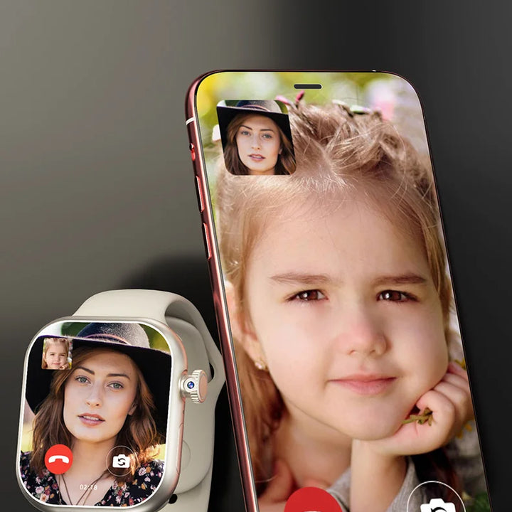 VP29 Premium Smartwatch – 5G Connectivity, 8MP Rotating Camera & AMOLED Screen