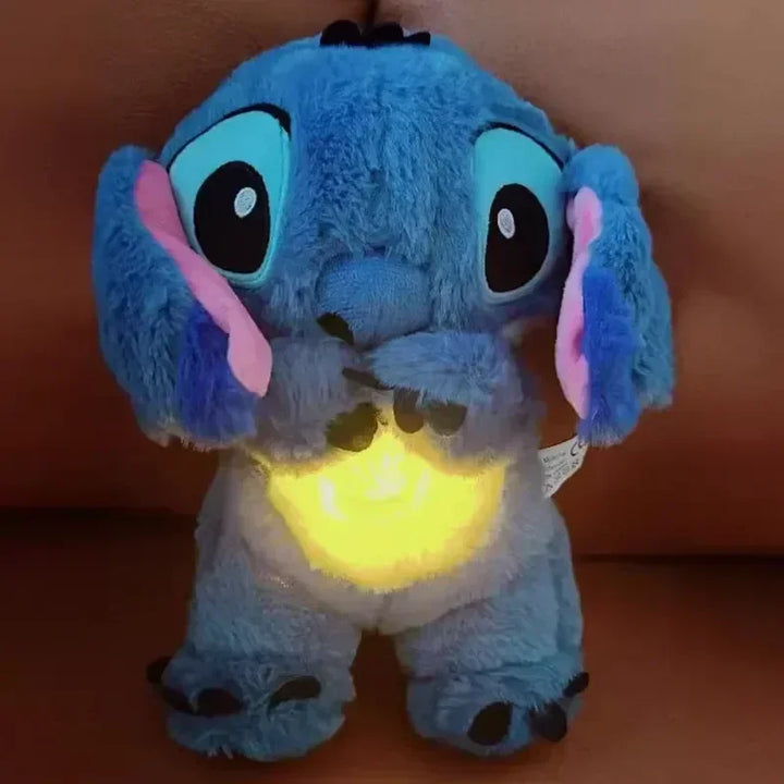 Stitch Plush – Soothing Musical Night Light for Kids (Pink, blue)