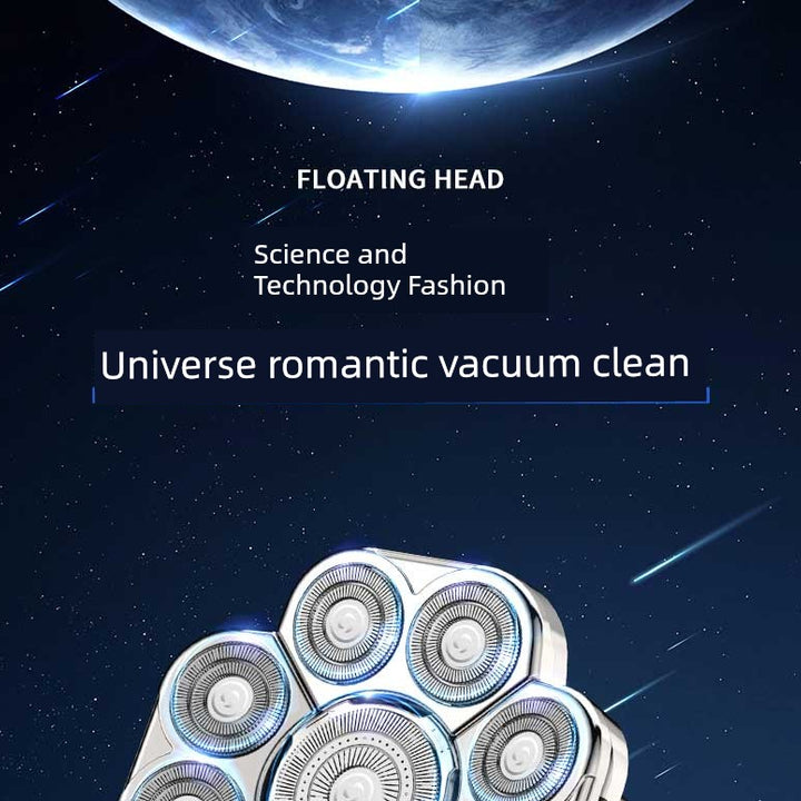 York Nine-Head Bald Shaver – Portable Smooth Head Groomer