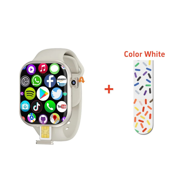 VP29 Premium Smartwatch – 5G Connectivity, 8MP Rotating Camera & AMOLED Screen