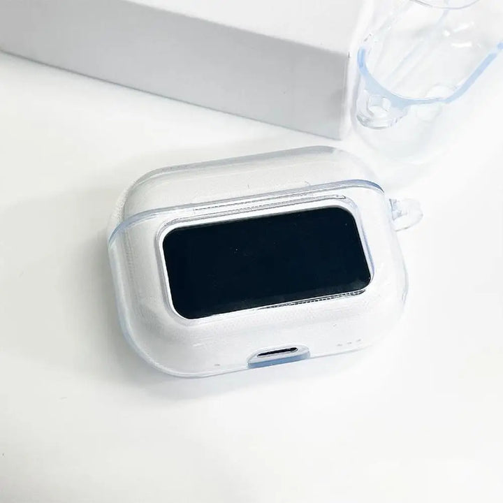 A9 Pro Transparent Silicone Case for AirPods — Shockproof, Anti-Fall & Dustproof Protective Cover
