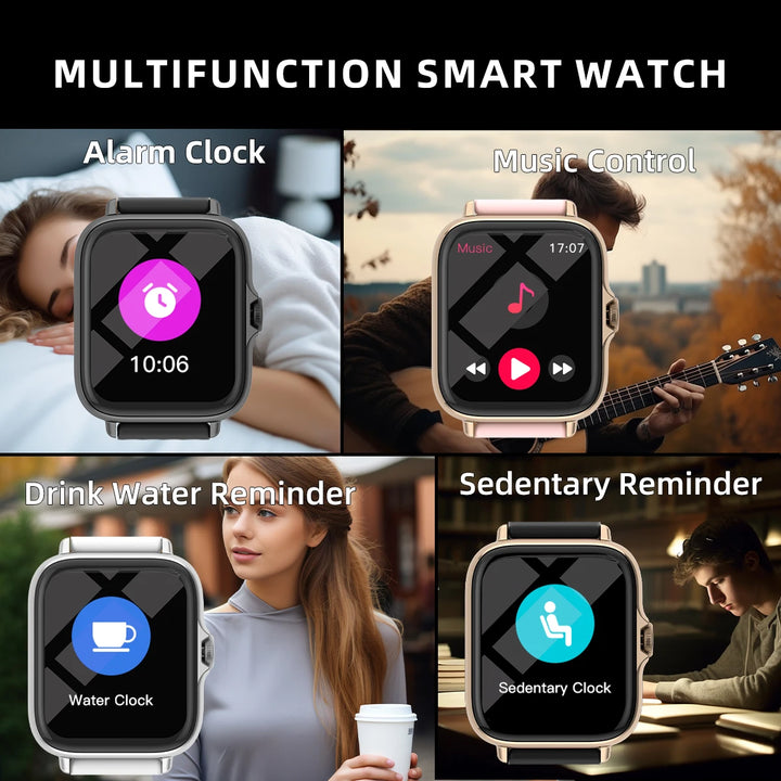 Waterproof Fitness Smartwatch 1.83 – Answer Calls & Track Your Health