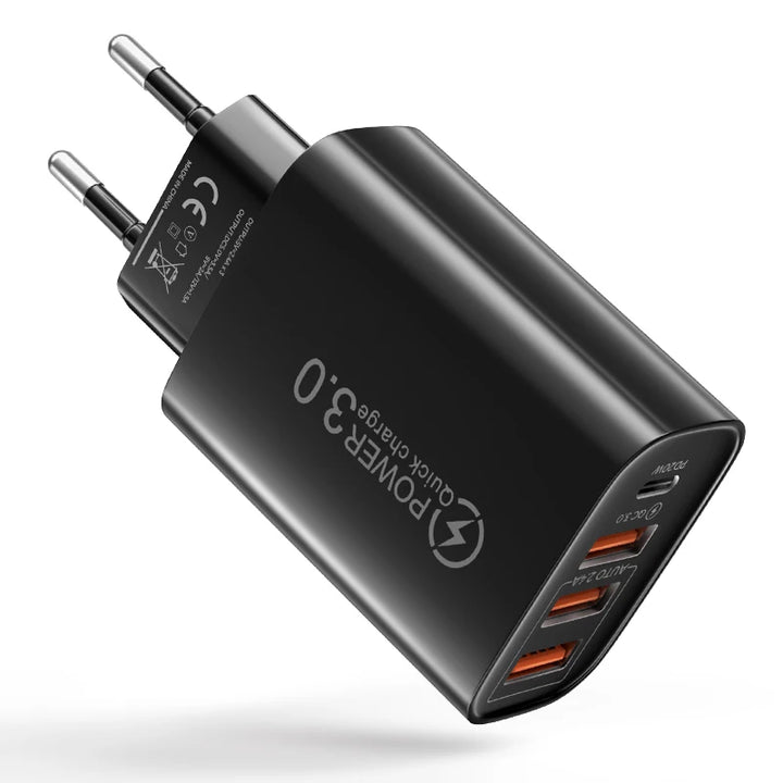 48W Fast Charger – Quick USB & Type-C Power for All Devices