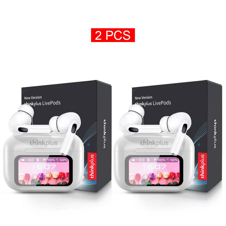 ThinkPlus TWS — Hi-Fi Wireless Earbuds with Touch Screen