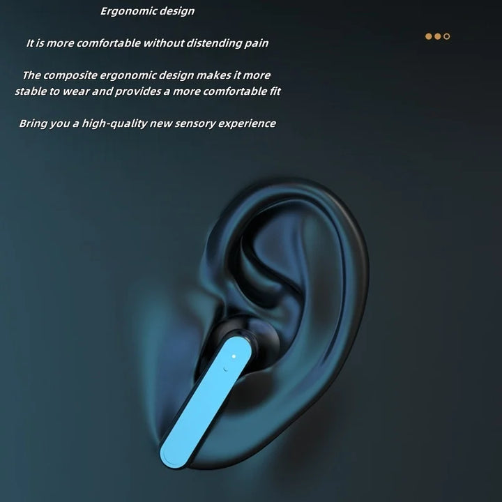 S20 MirrorPods — Wireless Bluetooth Earbuds with Touch Control & Digital Display