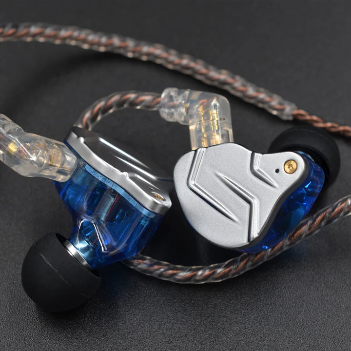 KZ ZSN PRO — Hybrid HiFi In-Ear Earphones (1BA+1DD)