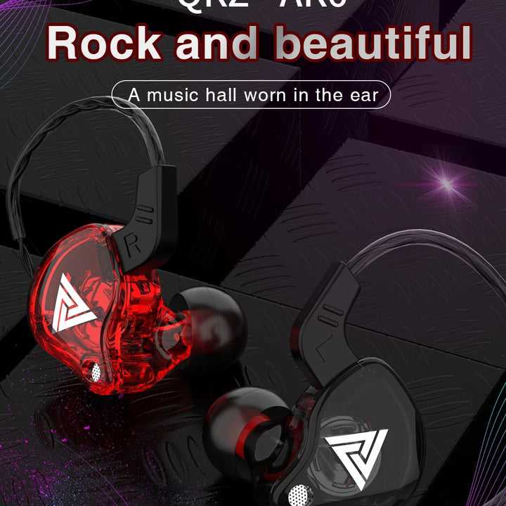 QKZ AK6 — HiFi In-Ear Earphones with Mic & Deep Bass