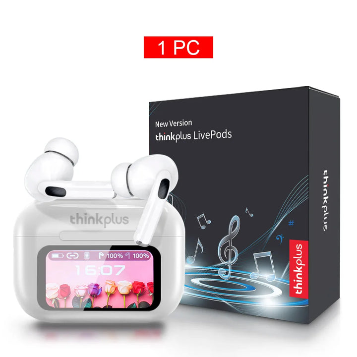 ThinkPlus TWS — Hi-Fi Wireless Earbuds with Touch Screen