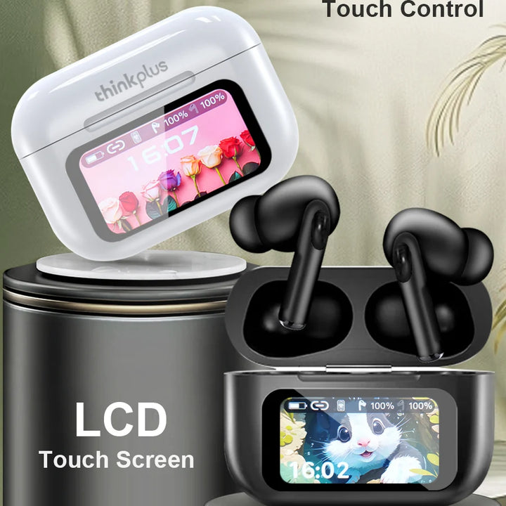 ThinkPlus TWS — Hi-Fi Wireless Earbuds with Touch Screen