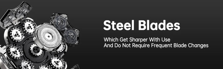 Bald Head Shaver – Smooth, Waterproof 6-in-1 Grooming Kit