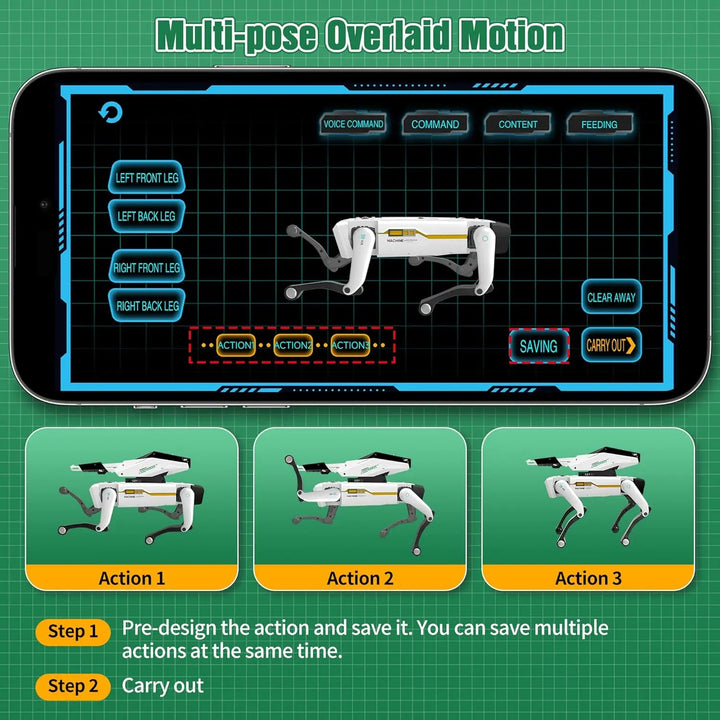 SmartPup — AI Robot Dog Toy with Voice & App Control