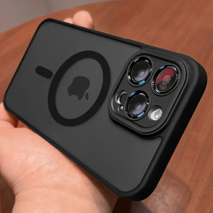 MagSafe Wireless Charging Case – iPhone 11–17 (Matte Finish)