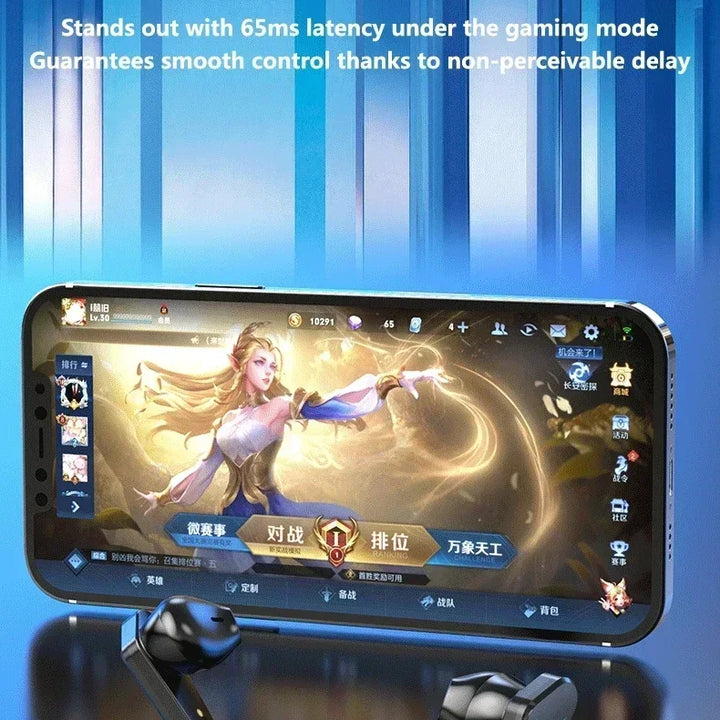 NEW AIR X15 Wireless Gaming Earbuds – Bluetooth Headphones with Mic (15ms Low Latency)