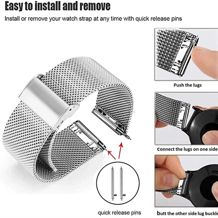 Redmi Watch 5 Series Metal Band – Elegant Stainless Steel Bracelet