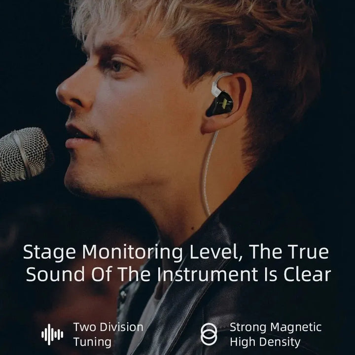 KZ EDX Wired Earphones – Deep Bass & Clear Sound for Music Lovers