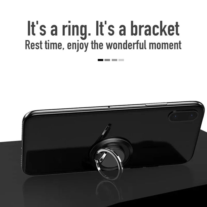 360° Finger Ring Holder – Secure Magnetic Grip for Any Phone
