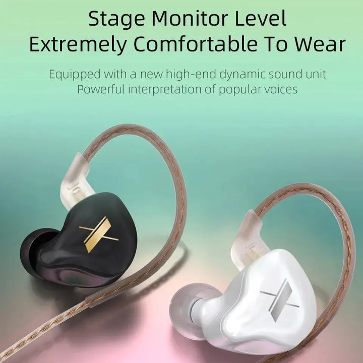 KZ EDX Wired Earphones – Deep Bass & Clear Sound for Music Lovers