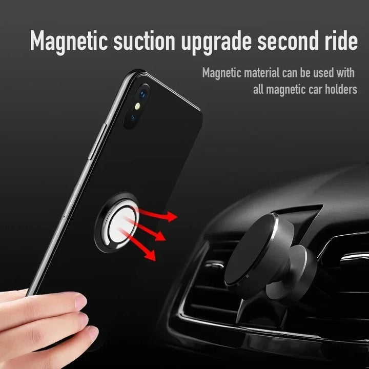 360° Finger Ring Holder – Secure Magnetic Grip for Any Phone