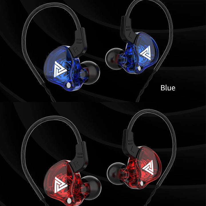 QKZ AK6 — HiFi In-Ear Earphones with Mic & Deep Bass