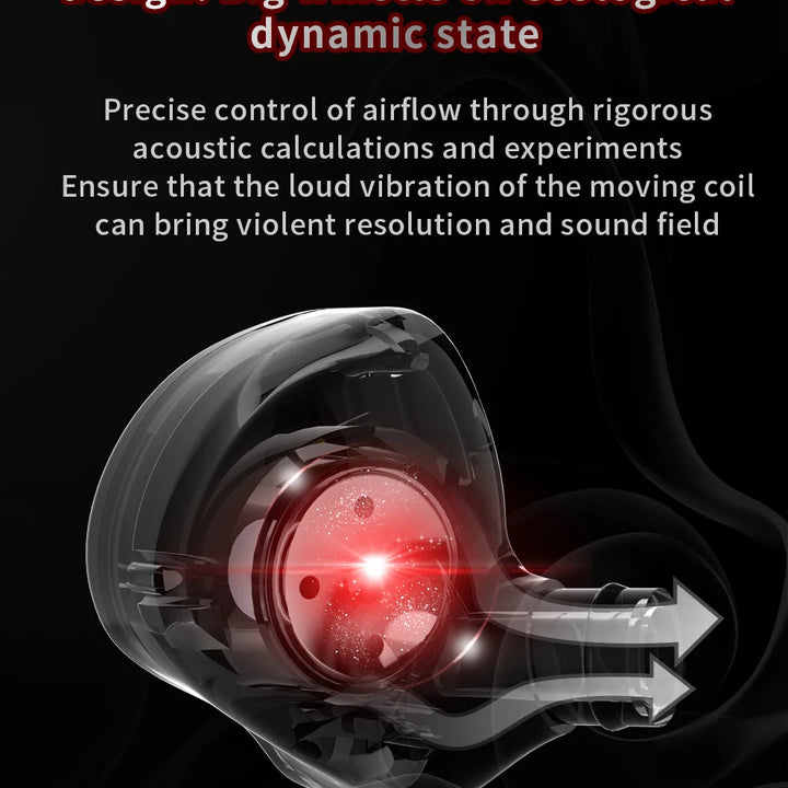 QKZ AK6 — HiFi In-Ear Earphones with Mic & Deep Bass