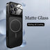 Nano Matte Glass MagSafe Case – iPhone 13–17 | Magnetic & Shockproof