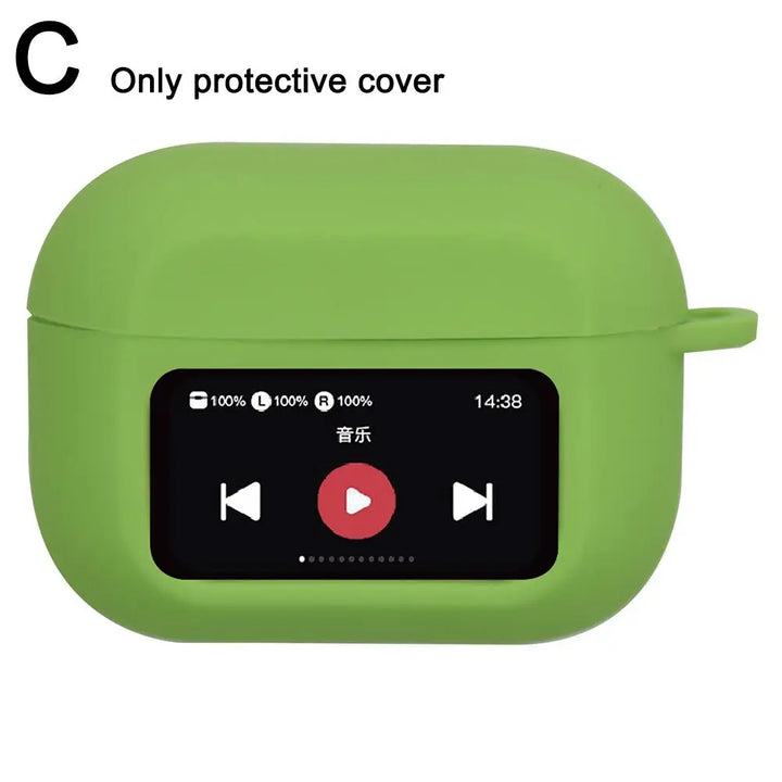 A9 Pro Transparent Silicone Case for AirPods — Shockproof, Anti-Fall & Dustproof Protective Cover