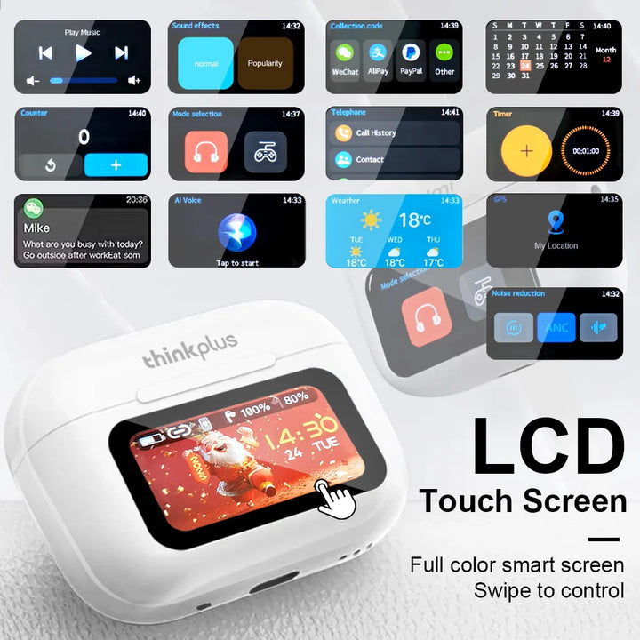 Thinkplus Bluetooth Earbuds – Crystal Sound, Zero Noise