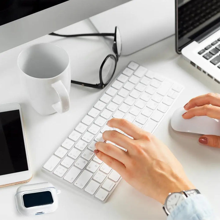 A9 Pro Transparent Silicone Case for AirPods — Shockproof, Anti-Fall & Dustproof Protective Cover