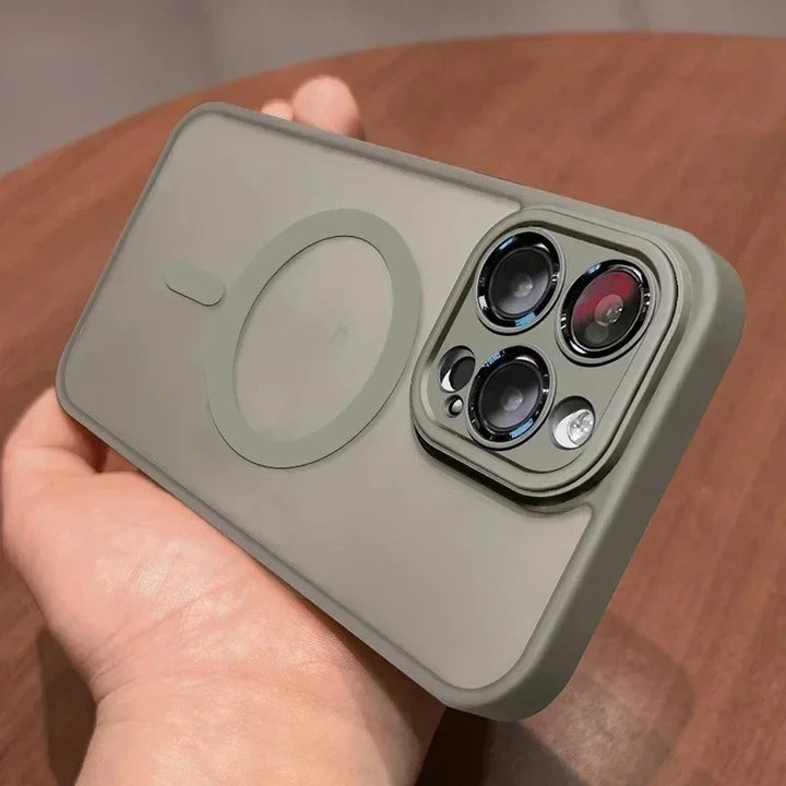 MagSafe Wireless Charging Case – iPhone 11–17 (Matte Finish)