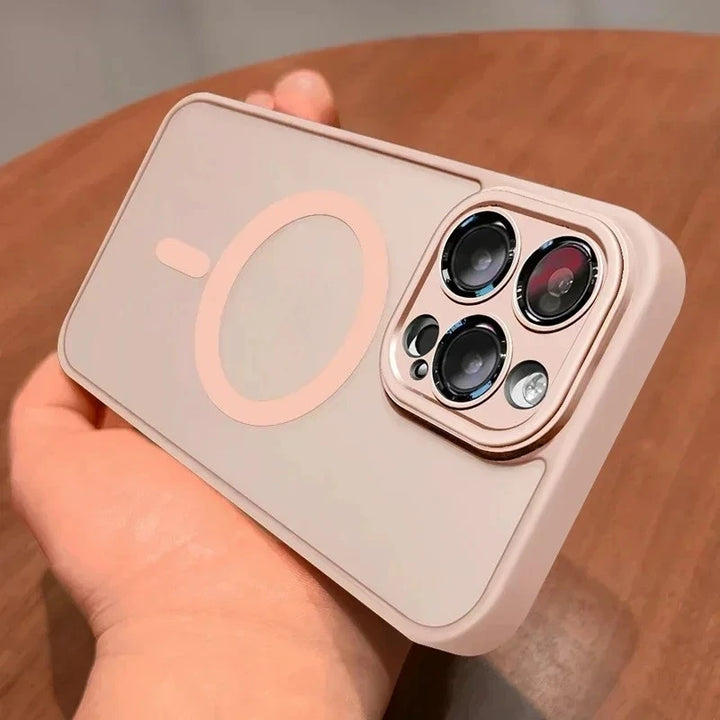 MagSafe Wireless Charging Case – iPhone 11–17 (Matte Finish)