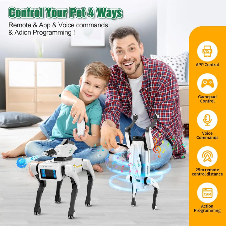 SmartPup — AI Robot Dog Toy with Voice & App Control