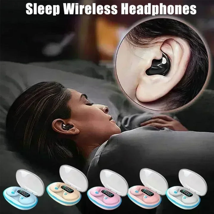 X55 Sleeping Earbuds – Mini Wireless Comfort for Rest & Relaxation