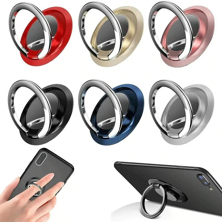 360° Finger Ring Holder – Secure Magnetic Grip for Any Phone