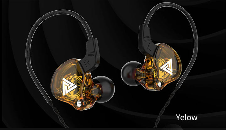 QKZ AK6 — HiFi In-Ear Earphones with Mic & Deep Bass