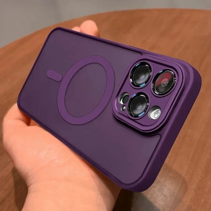 MagSafe Wireless Charging Case – iPhone 11–17 (Matte Finish)