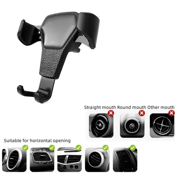 Universal Car Phone Holder – Secure Grip for Easy Navigation