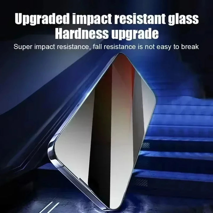 Oleophobic Privacy Glass – iPhone 7–17 | Anti-Spy & Easy Installation