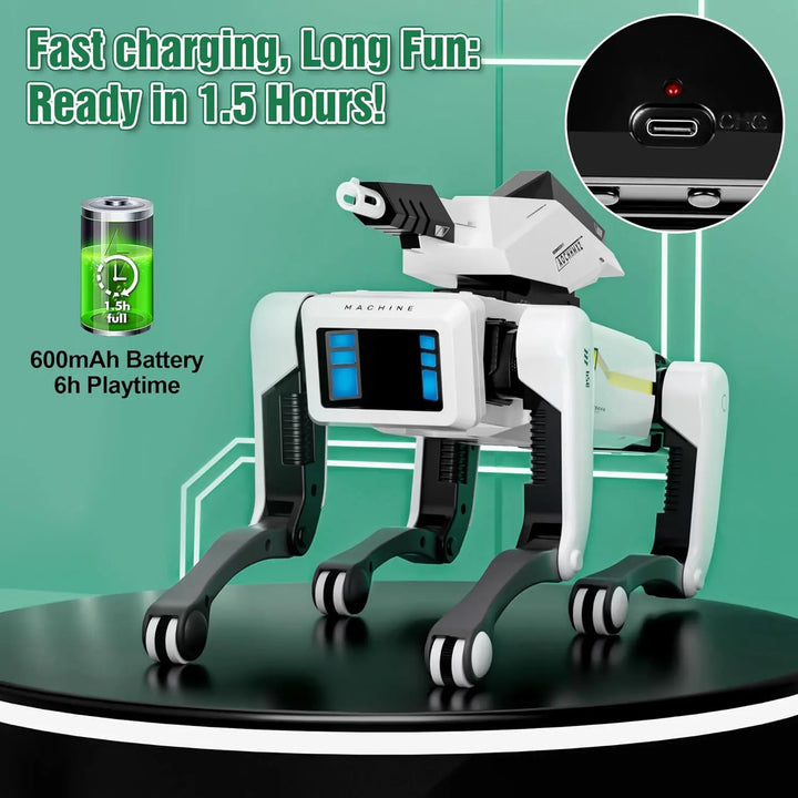 SmartPup — AI Robot Dog Toy with Voice & App Control