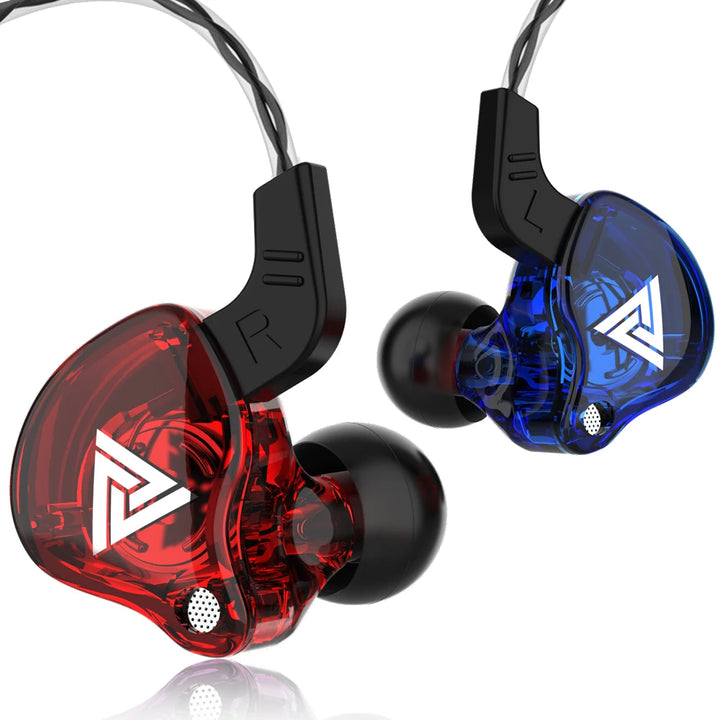 QKZ AK6 — HiFi In-Ear Earphones with Mic & Deep Bass