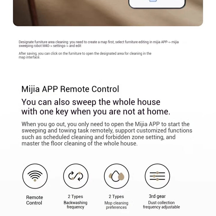 Xiaomi M40 Robot Vacuum – Deep Clean, Zero Effort