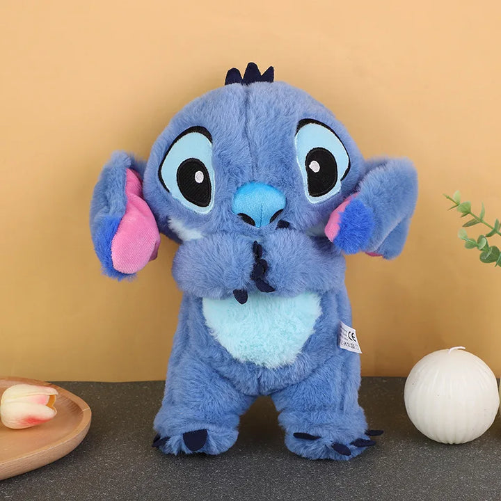 Stitch Plush – Soothing Musical Night Light for Kids (Pink, blue)