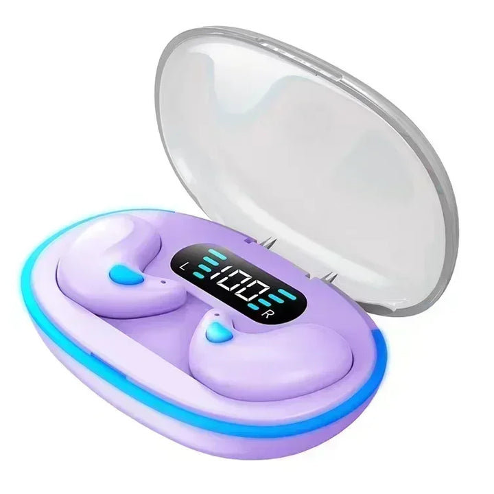 X55 Sleeping Earbuds – Mini Wireless Comfort for Rest & Relaxation