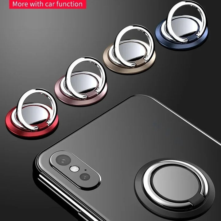 360° Finger Ring Holder – Secure Magnetic Grip for Any Phone