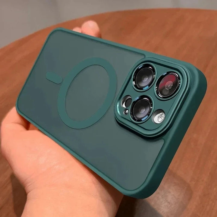 MagSafe Wireless Charging Case – iPhone 11–17 (Matte Finish)